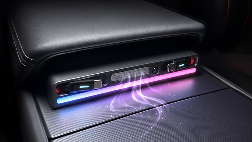 Fun Modified Car | Smart Car Ambient Lighting & Aroma Diffusers