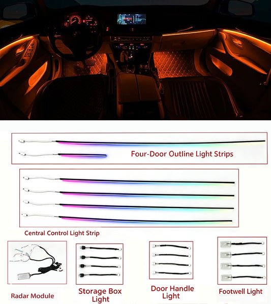 Universal Car Ambient Lighting Kit – Underbody Package
