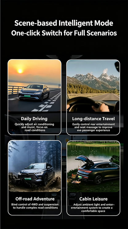 BYD Smart Physical Control Buttons with Ambient Lighting
