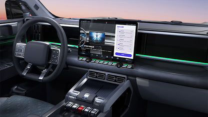 BYD Smart Physical Control Buttons with Ambient Lighting