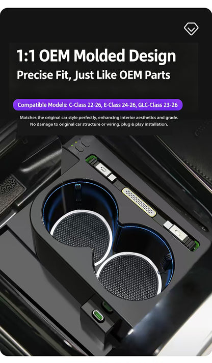 Mercedes-Benz C-Class, E-Class & GLC Aroma Diffuser Dock