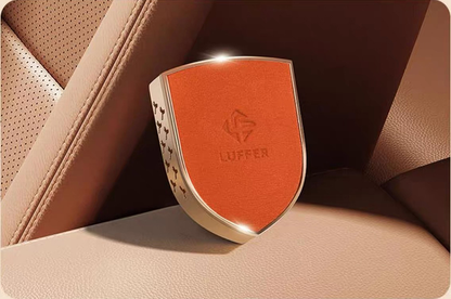 Nappa Leather Shield Car Vent Air Freshener