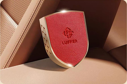 Nappa Leather Shield Car Vent Air Freshener