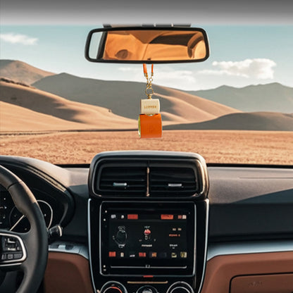 Nappa Leather Hanging Car Air Freshener