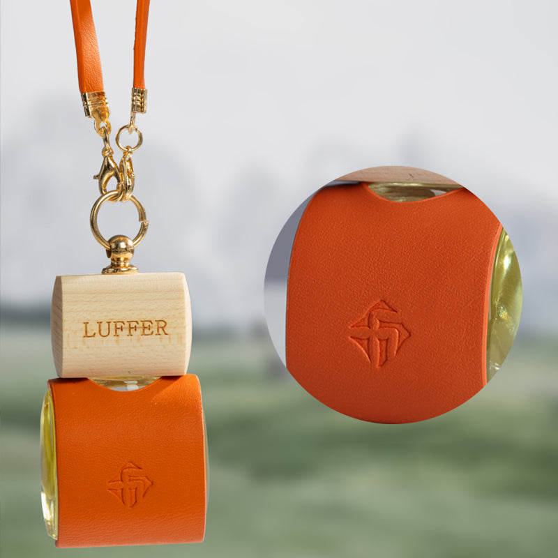 Nappa Leather Hanging Car Air Freshener