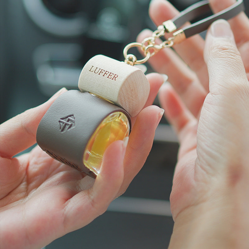 Nappa Leather Hanging Car Air Freshener